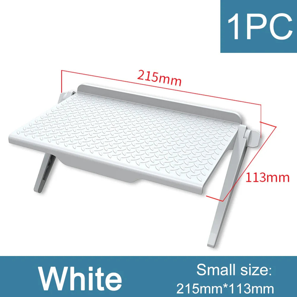 TV Monitor Top Storage Shelf & Desk Organizer Rack – ABS