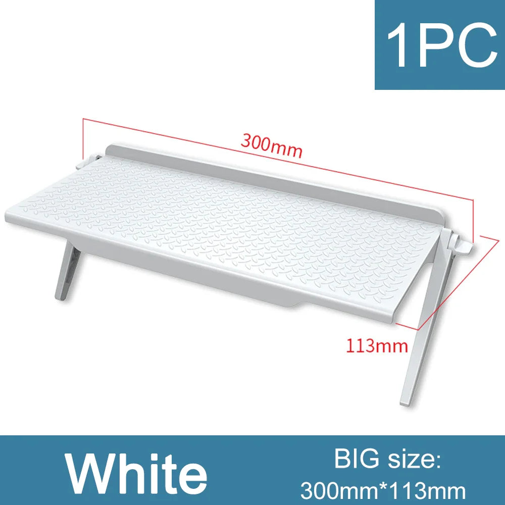 TV Monitor Top Storage Shelf & Desk Organizer Rack – ABS