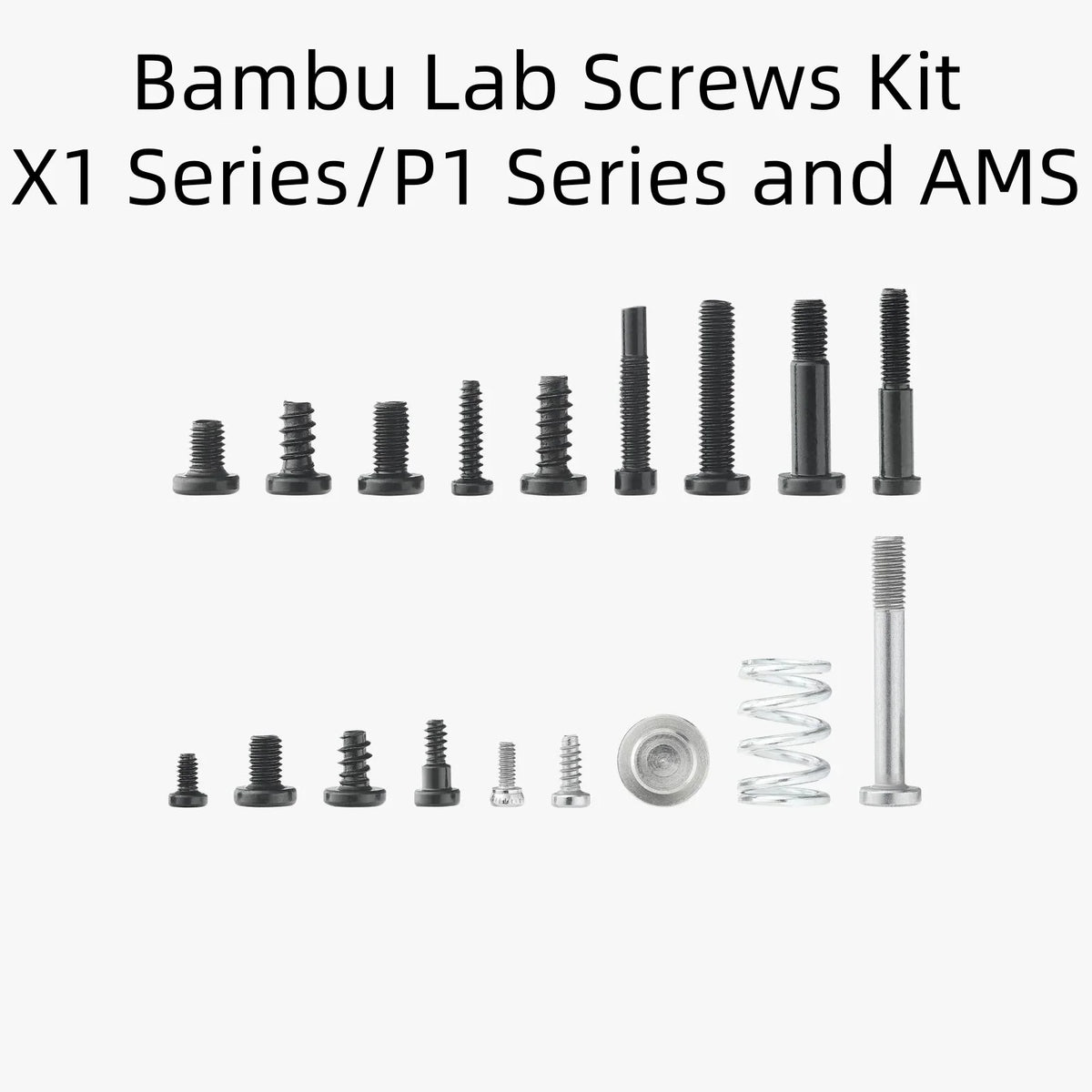 Bambu Lab Screws Kit – X1, P1, A1 Series & AMS Lite Mount