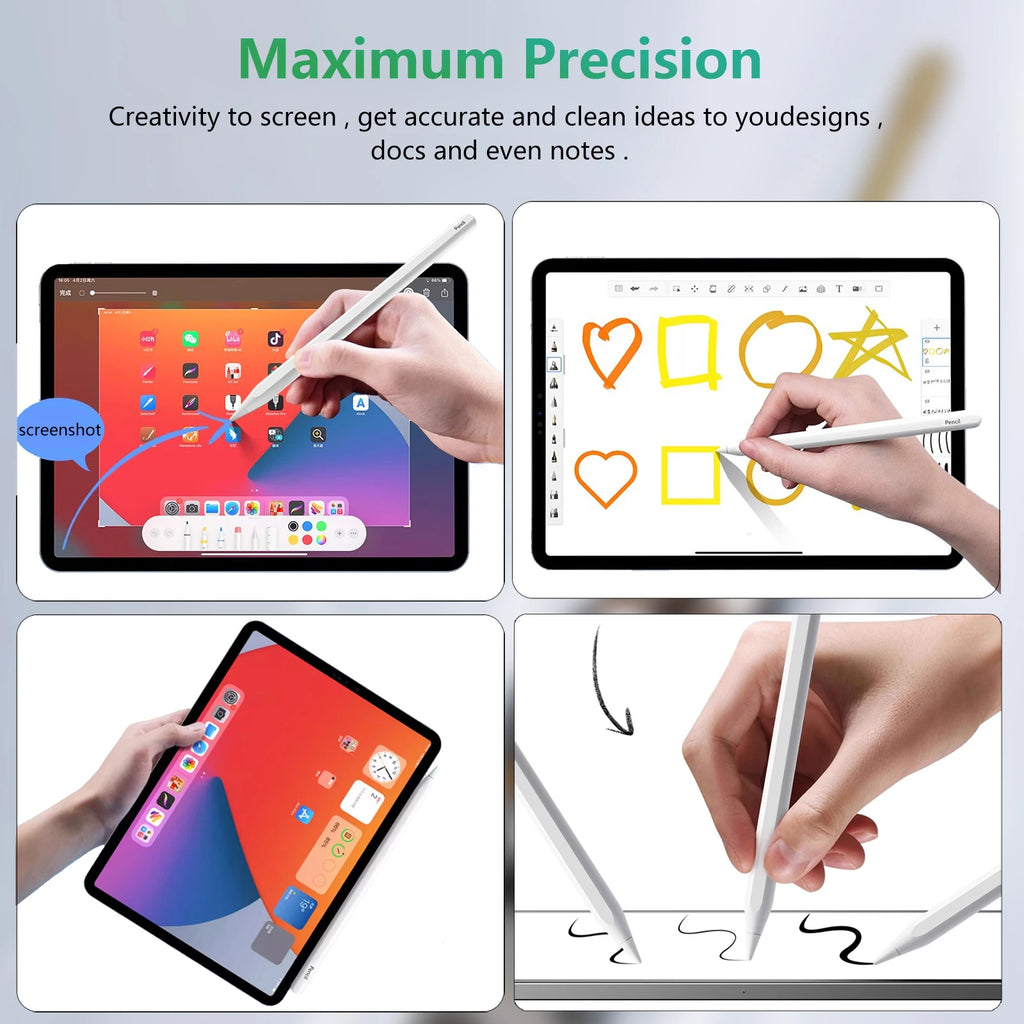 EGYAL iPad Stylus Pen Magnetic Wireless Charging 2X Fast