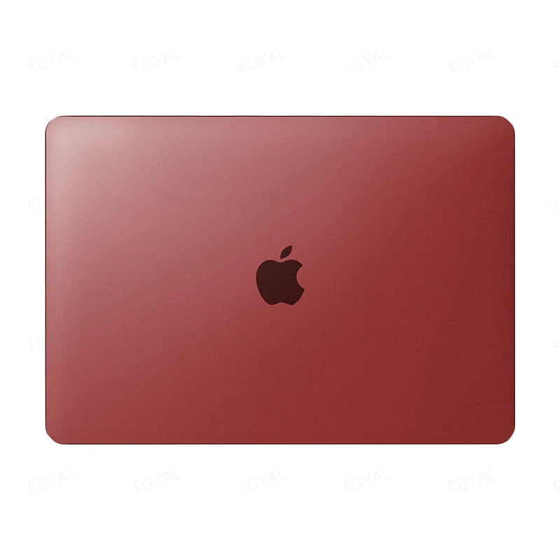 EGYAL No-Fingerprint Hard Case MacBook Air 13 15 Pro 14 M1 M2 M4