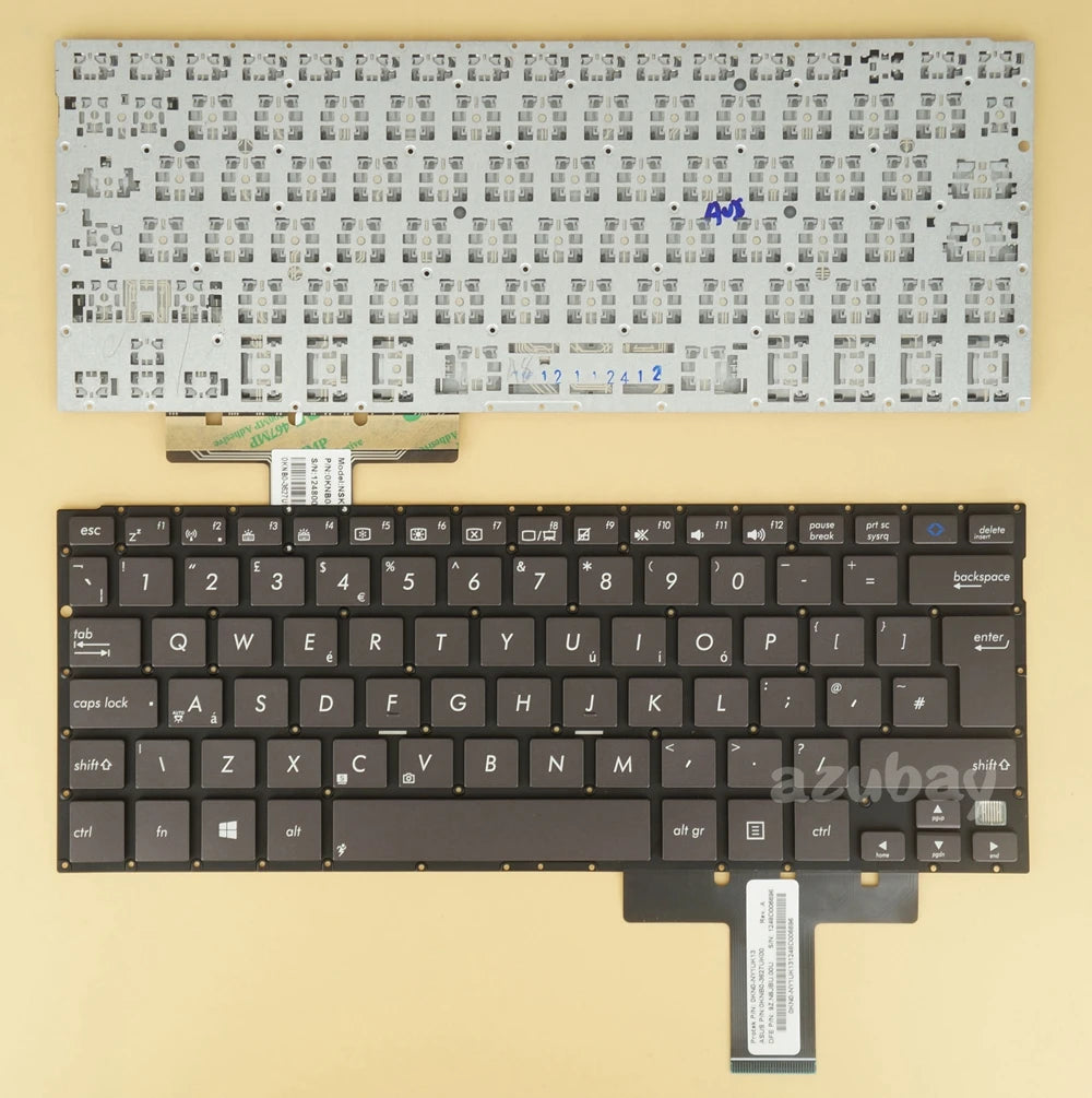 UK Keyboard for Asus Transformer Book TX300 TX300CA – Black