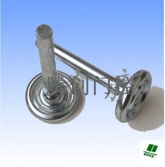 5-Pack Garage Door Rollers – Steel & Nylon Pulley Wheels