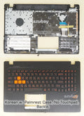 Korean Red Backlit Keyboard Palmrest for Asus GL553V GL553VW