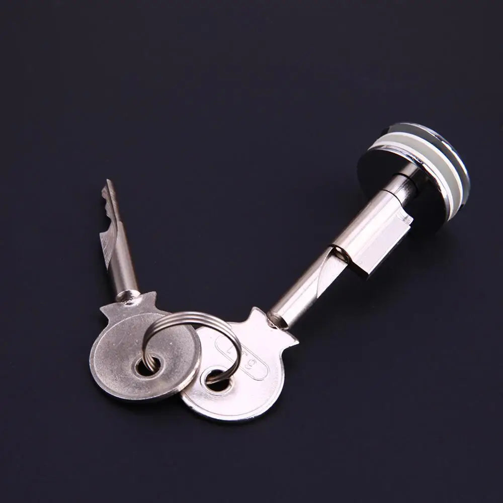 Zinc Alloy Glass Cabinet Cylinder Lock – Showcase Door Hardware