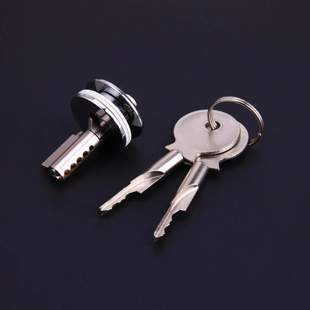 Zinc Alloy Glass Cabinet Cylinder Lock – Showcase Door Hardware