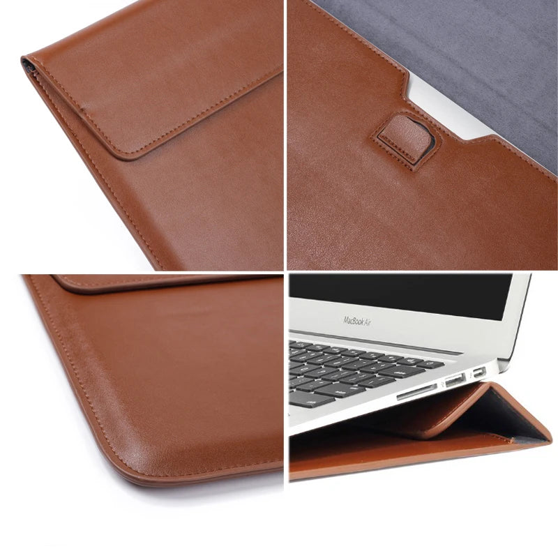 EGYAL MacBook Sleeve Bag | Air Pro 11–16" Waterproof Leather