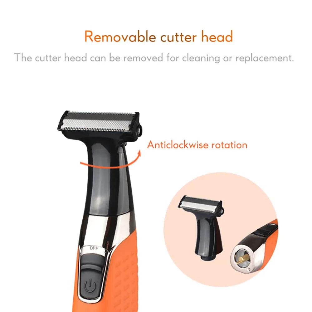 Kemei KM-1910 USB Rechargeable Electric Shaver Men & Women