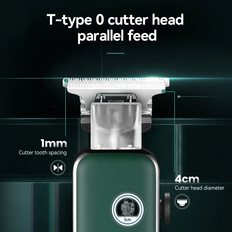 Kemei T-Blade Hair Trimmer KM-5098 – Fade & Outline Clipper