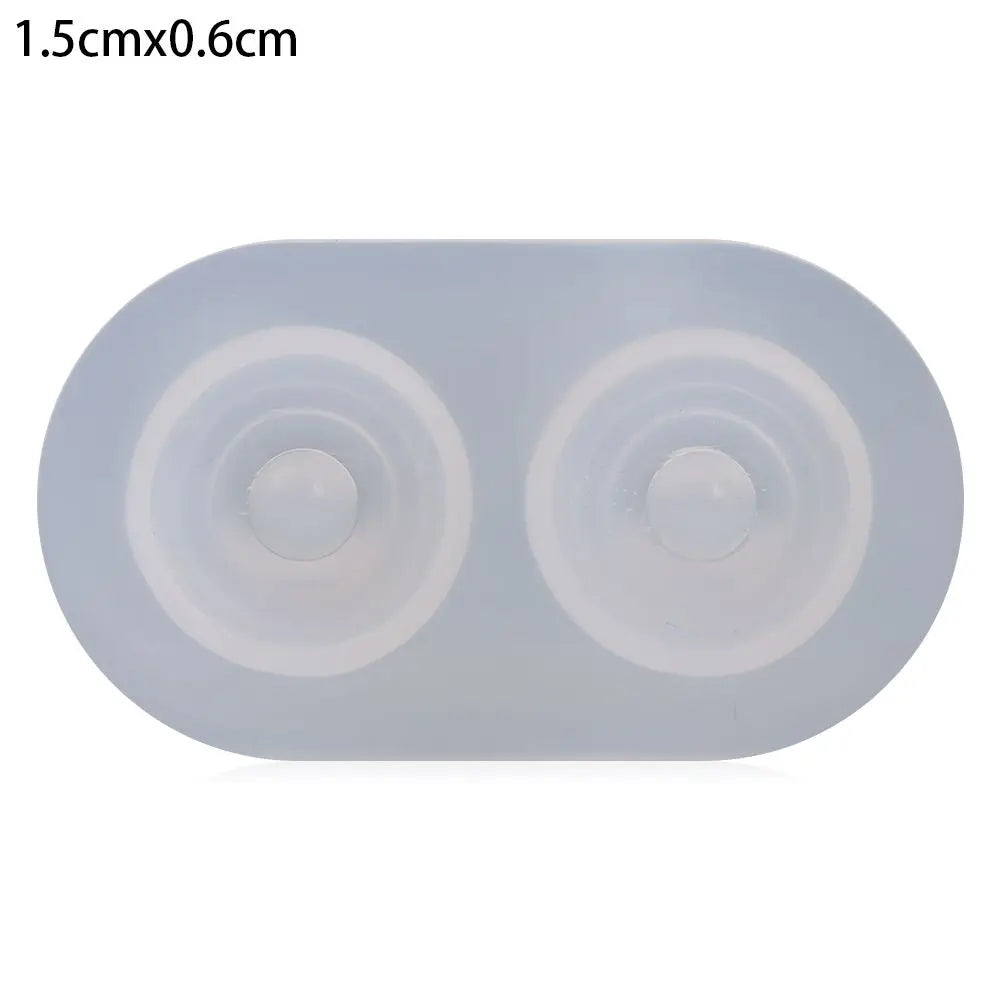 Silicone Eyeball Casting Mold – Half Round DIY Doll Eye Mould