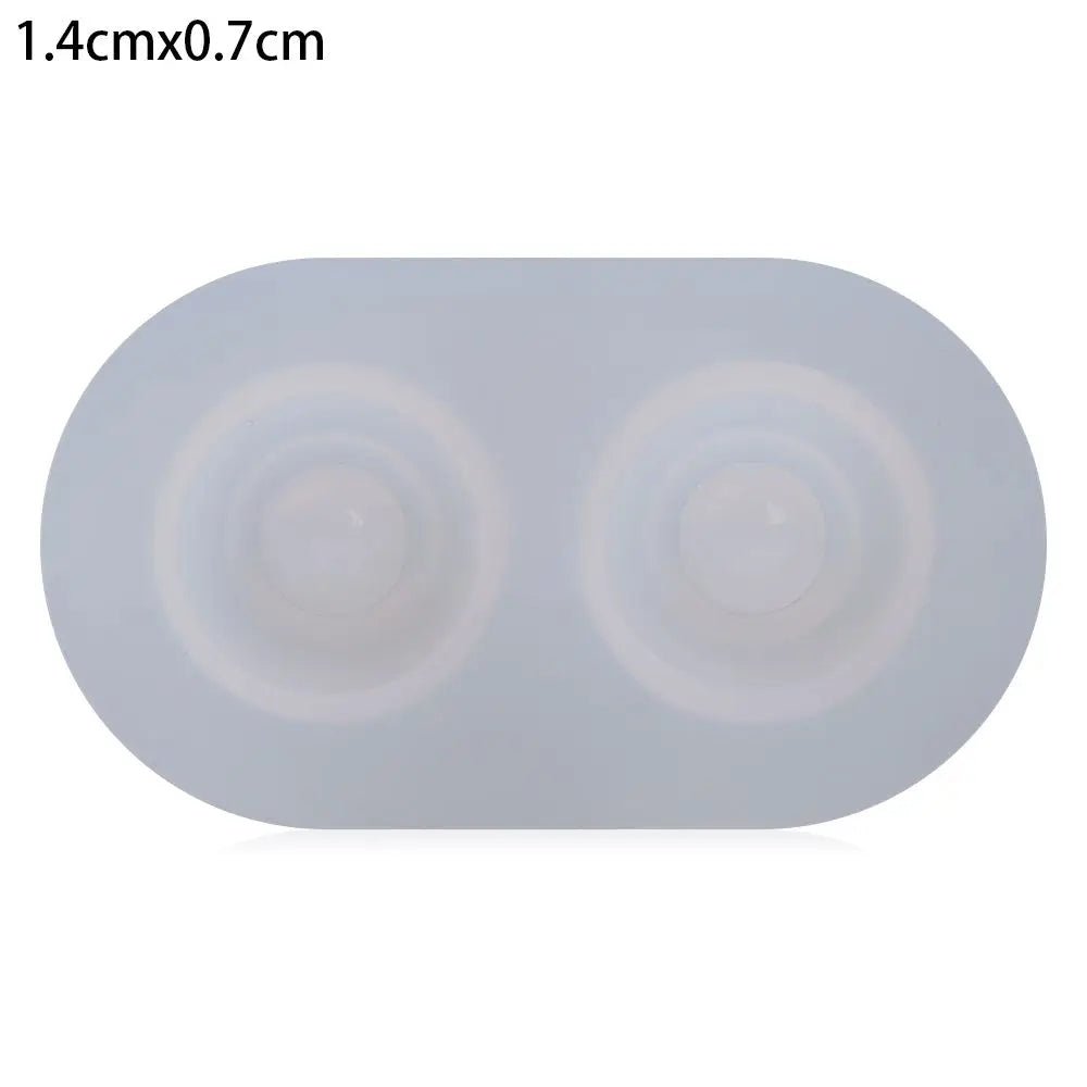 Silicone Eyeball Casting Mold – Half Round DIY Doll Eye Mould