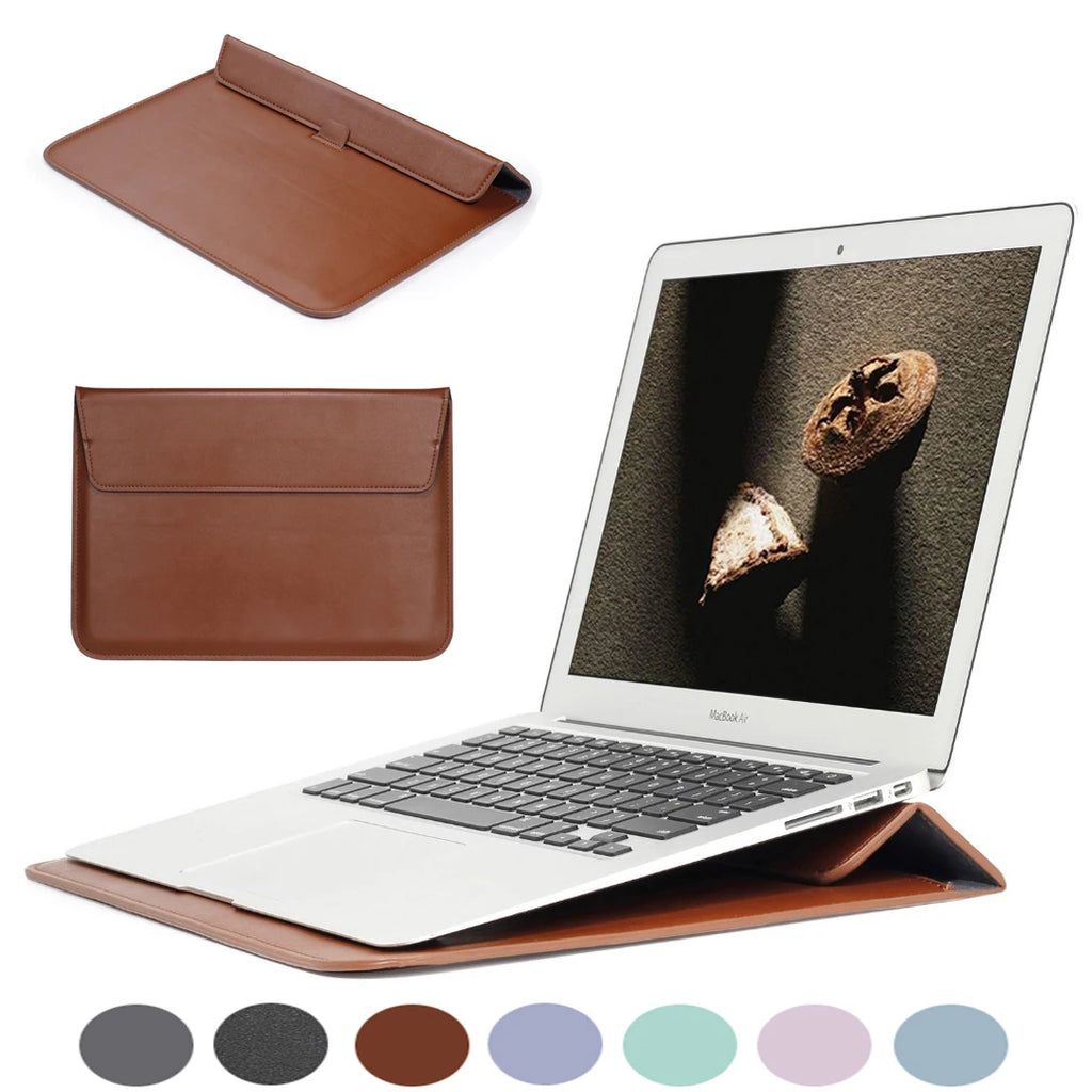 EGYAL MacBook Sleeve Bag | Air Pro 11–16" Waterproof Leather