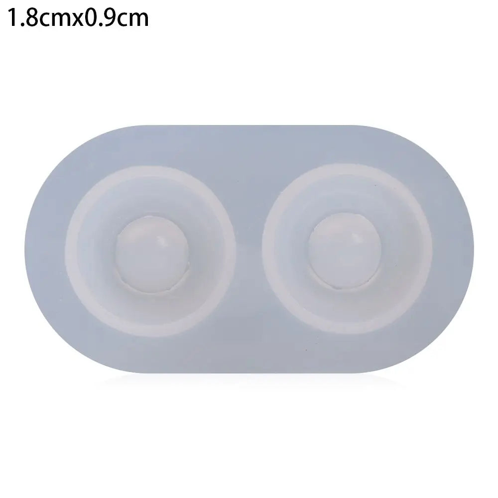 Silicone Eyeball Casting Mold – Half Round DIY Doll Eye Mould
