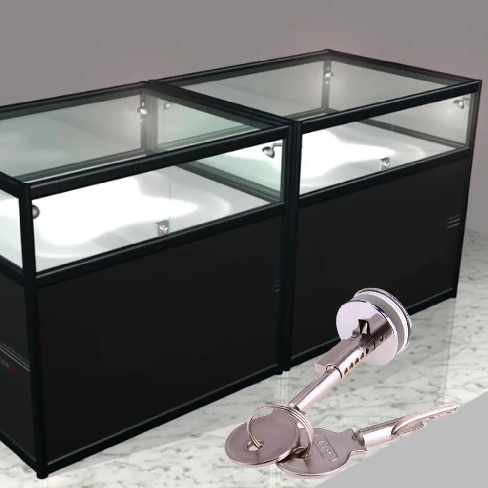 Zinc Alloy Glass Cabinet Cylinder Lock – Showcase Door Hardware