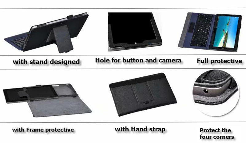 PU Flip Case for Teclast X4 X16 & Jumper EZpad Go 11.6"