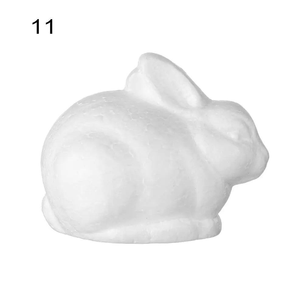 White Styrofoam Animal Shapes – DIY Foam Craft Models