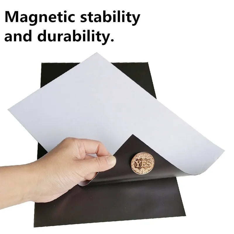 A4 Flexible Rubber Magnetic Sheet – DIY Fridge & Craft Magnets