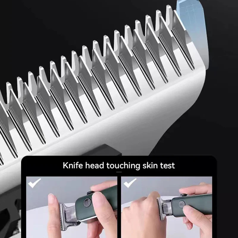 Kemei T-Blade Hair Trimmer KM-5098 – Fade & Outline Clipper