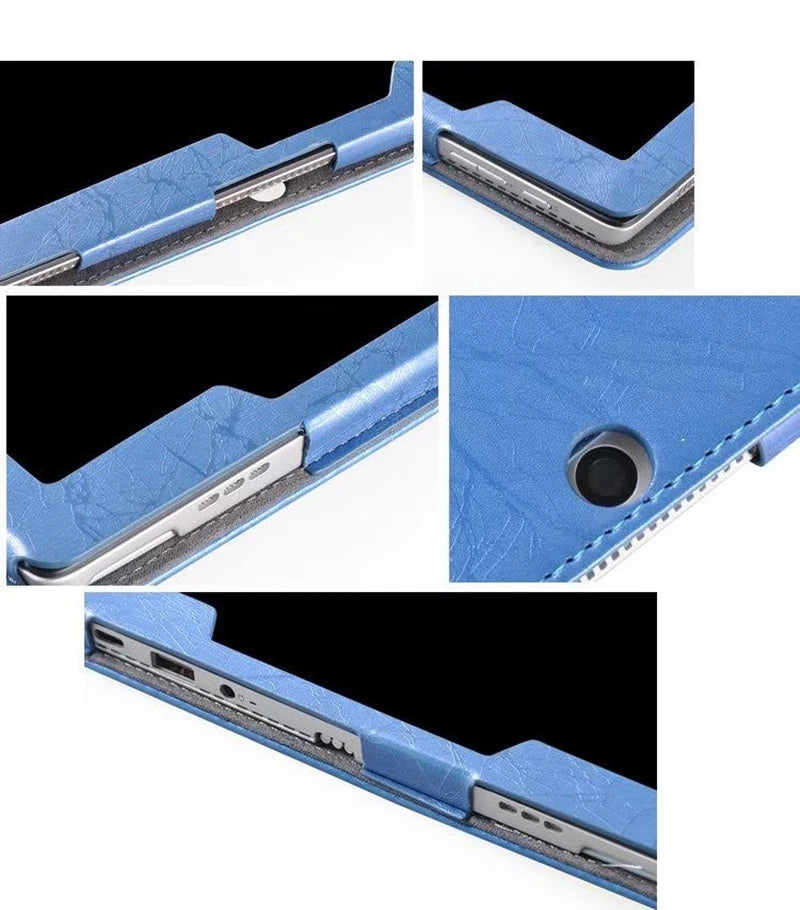 Floral PU Leather Case Stand & Strap for Lenovo Miix 520/510 12.3"