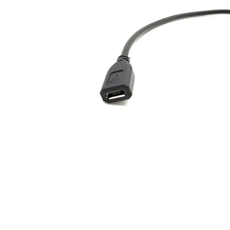 10-Pack Micro USB 2.0 Female Connector DIY Cable 30cm