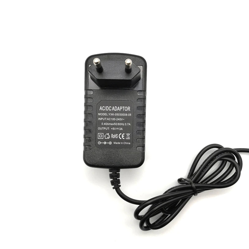 5V 3A Wall Charger 3.5x1.35mm for Tablets & Mini PCs