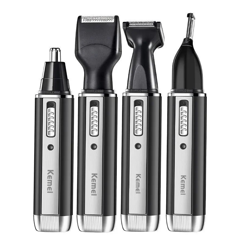 Kemei 4-in-1 Grooming Kit – Electric Shaver & Trimmer for Men