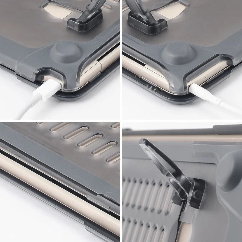 EGYAL MacBook Hard Shell Case with Kickstand – All Models