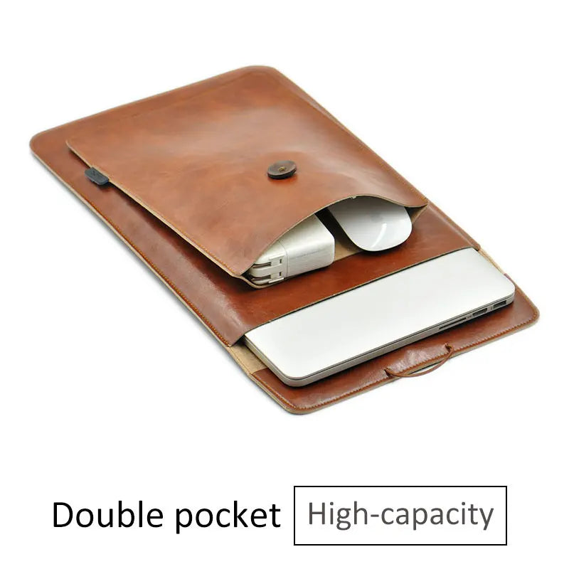 Quoko Microfiber Laptop Sleeve Double Layer 12–16" MacBook