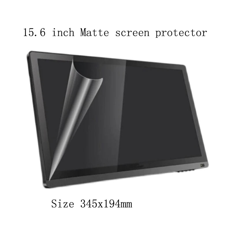 5-Pack 15.6" Matte Anti-Glare Screen Protector – 345x194mm