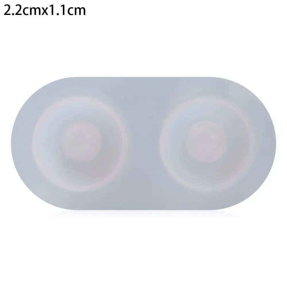 Silicone Eyeball Casting Mold – Half Round DIY Doll Eye Mould