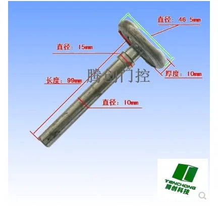 5-Pack Garage Door Rollers – Steel & Nylon Pulley Wheels