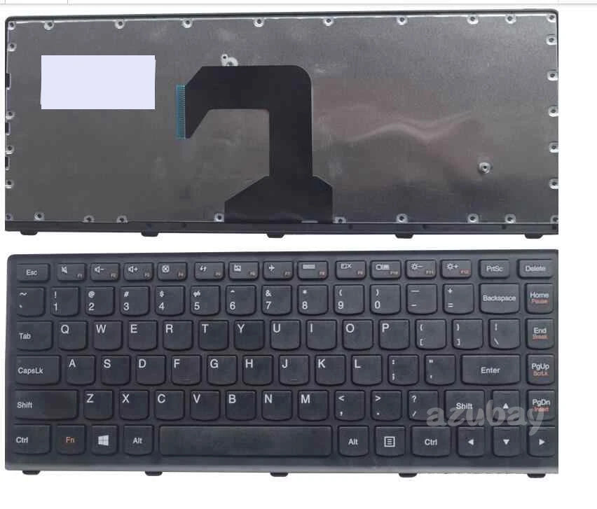 US Keyboard for Lenovo IdeaPad S300 S400 S410 S415 Black