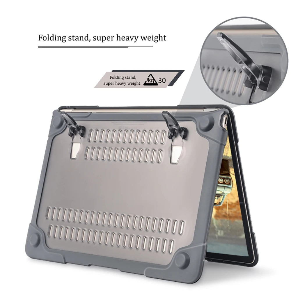 EGYAL MacBook Hard Shell Case with Kickstand – All Models