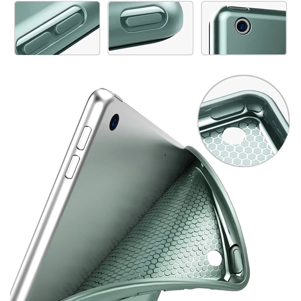 EGYAL iPad 10.2 Silicone Case – 7th 8th 9th Generation Cover