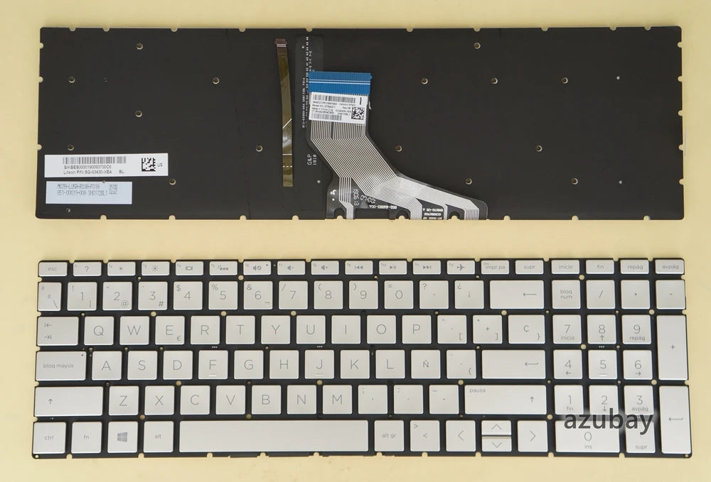 AZUBAY HP 15 17 Series Laptop Keyboard – US HB CA LA SP Layouts