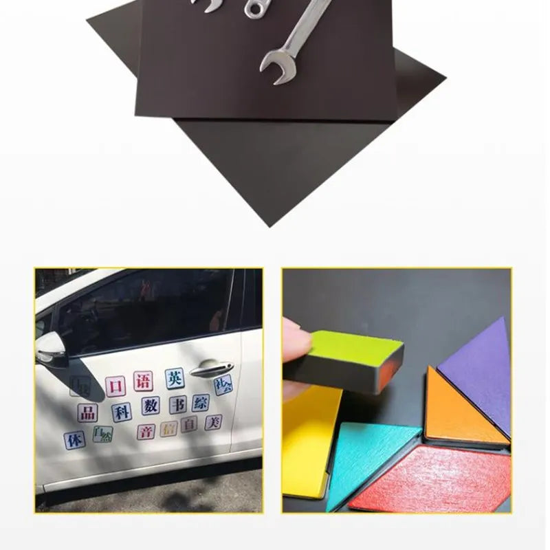 A4 Flexible Rubber Magnetic Sheet – DIY Fridge & Craft Magnets