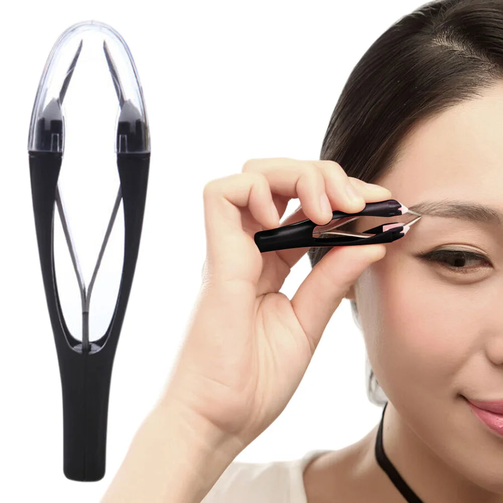Automatic Retractable Eyebrow Tweezer – Precision Brow Tool