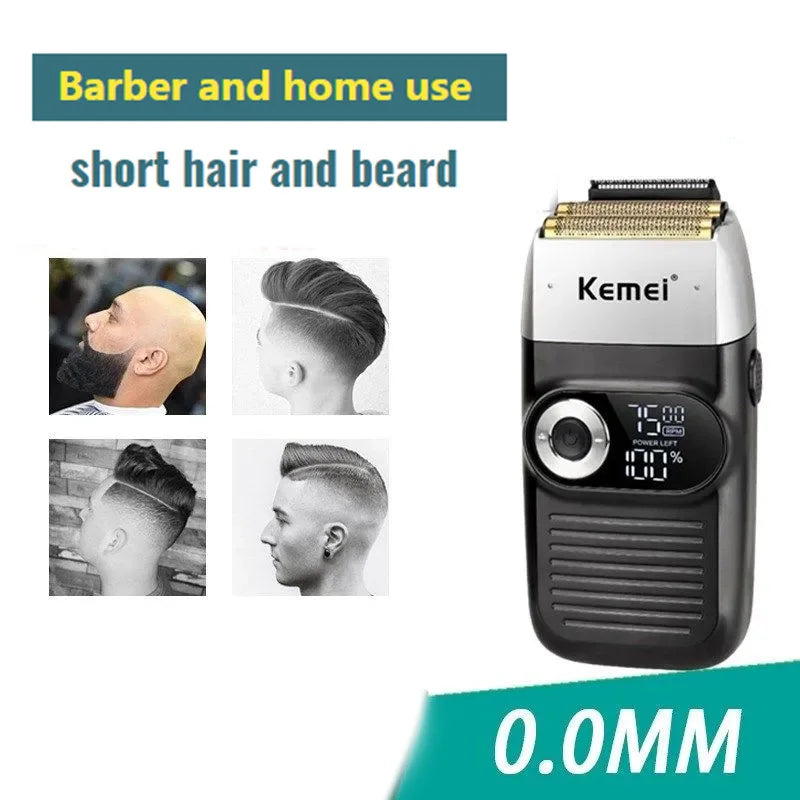 Kemei KM-2026 Men's Rechargeable Electric Shaver Twin Blade
