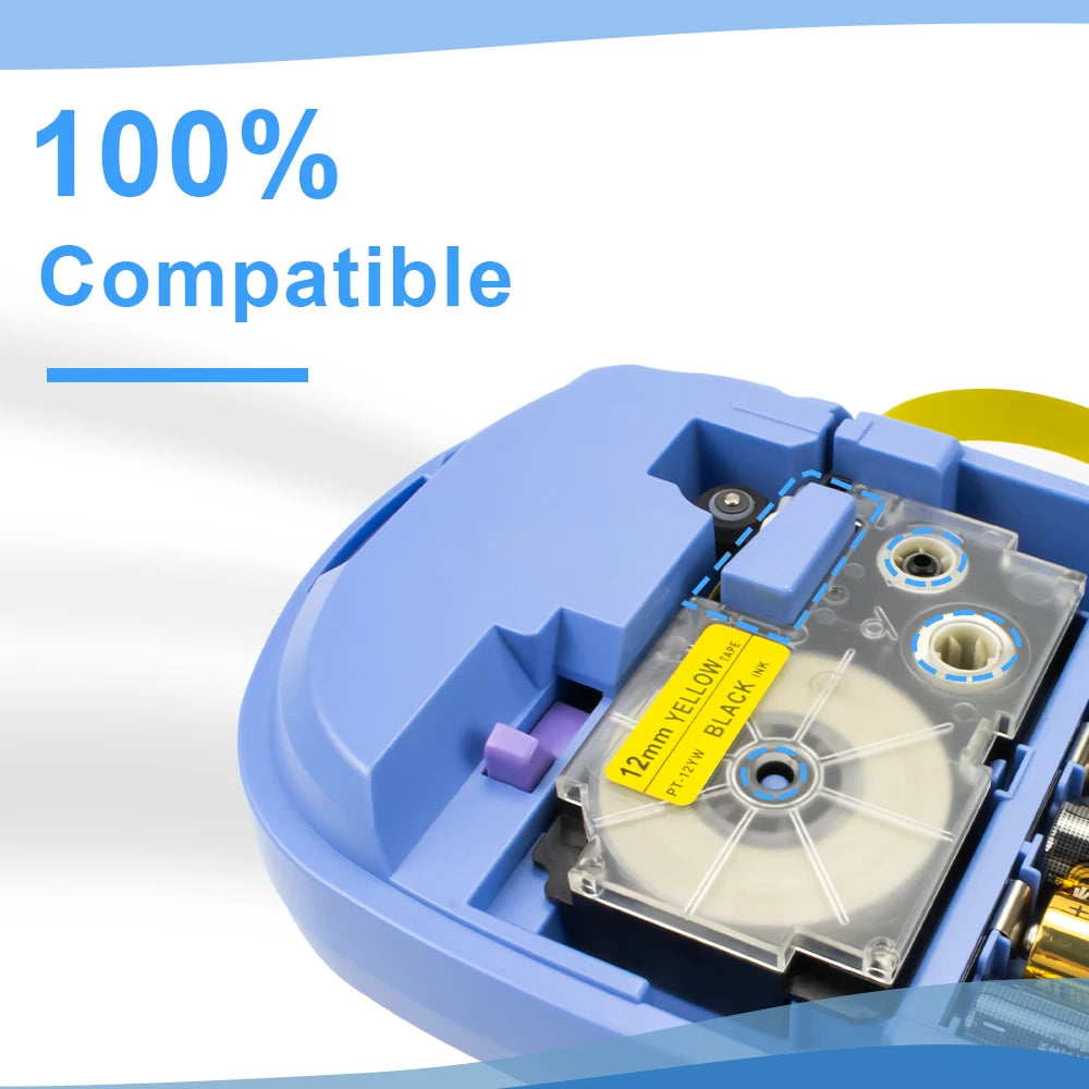 Labelwell Casio Label Tape 6–24mm XR Series KL-60 KL-100 KL-120