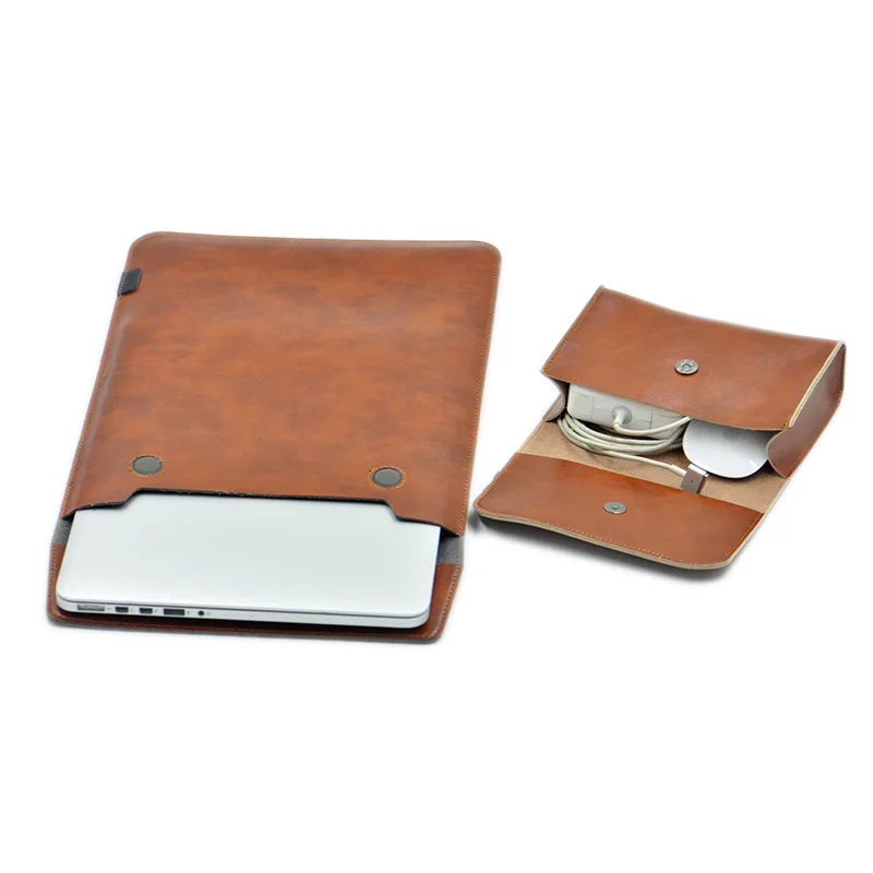 Quoko Slim Microfiber Laptop Sleeve for MacBook Pro Air 13–16"