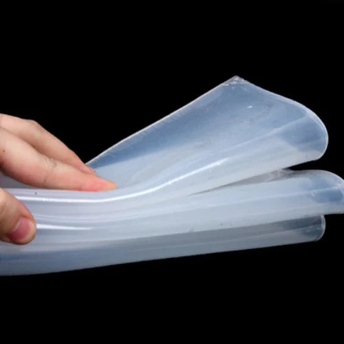 Transparent Silicone Rubber Sheet 500x500mm | 0.1–1mm Thick