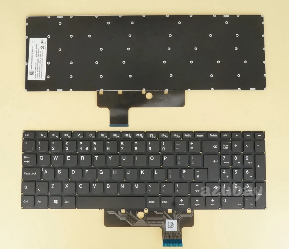 UK Spanish Keyboard Lenovo IdeaPad 310S Flex 4 Yoga 510 Backlit