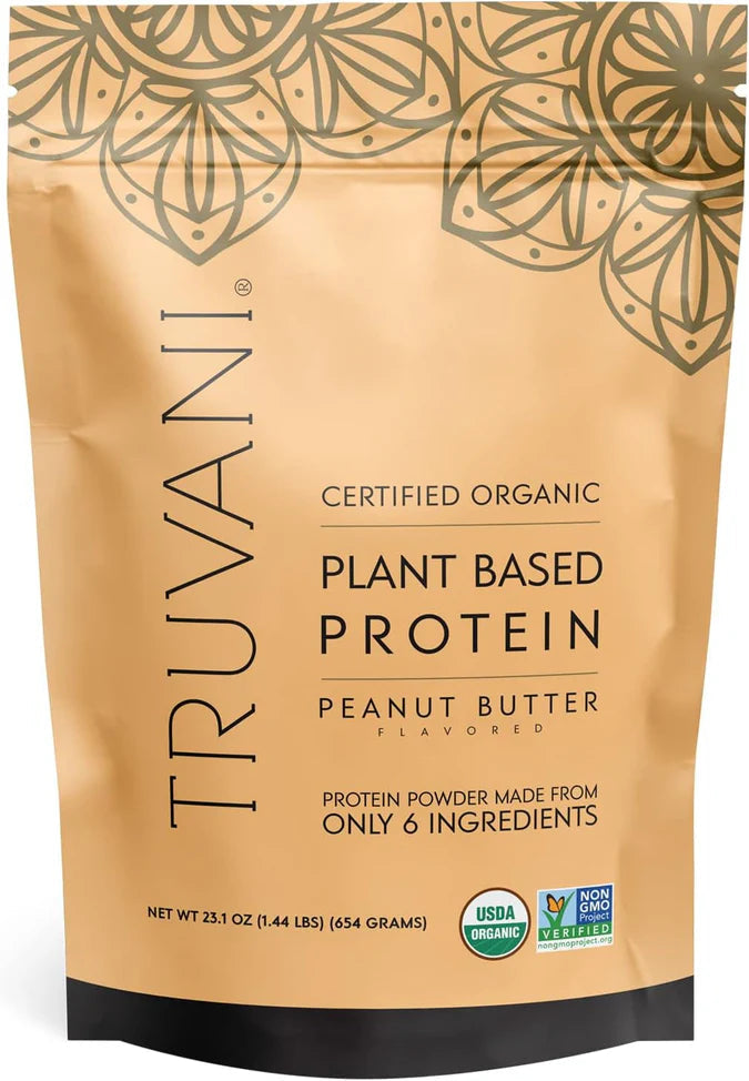 Truvani Peanut Butter Plant Protein Powder Sampler