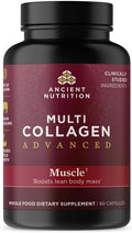Ancient Nutrition Multi Collagen Advanced Muscle 120 Capsules