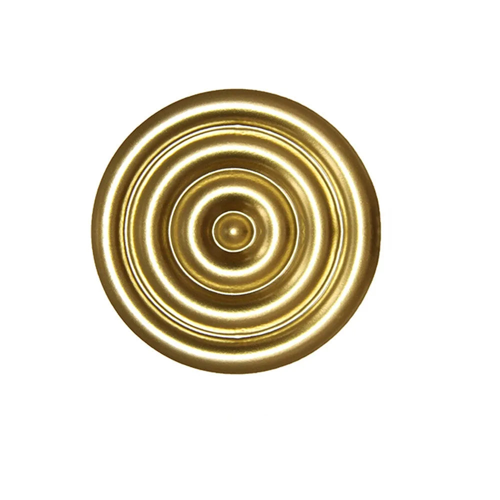 Modern Gold Iron Round Wall Hanging Decoration Ornament