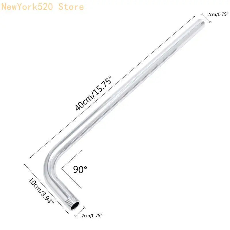 Stainless Steel Wall Mounted Rainfall Shower Head Arm Bracket