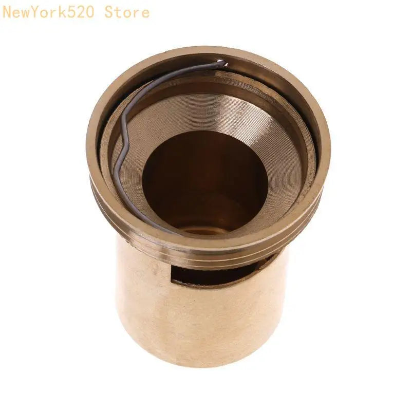 Brass Floor Drain Odor-Blocking Valve | Bathroom Sink Drain