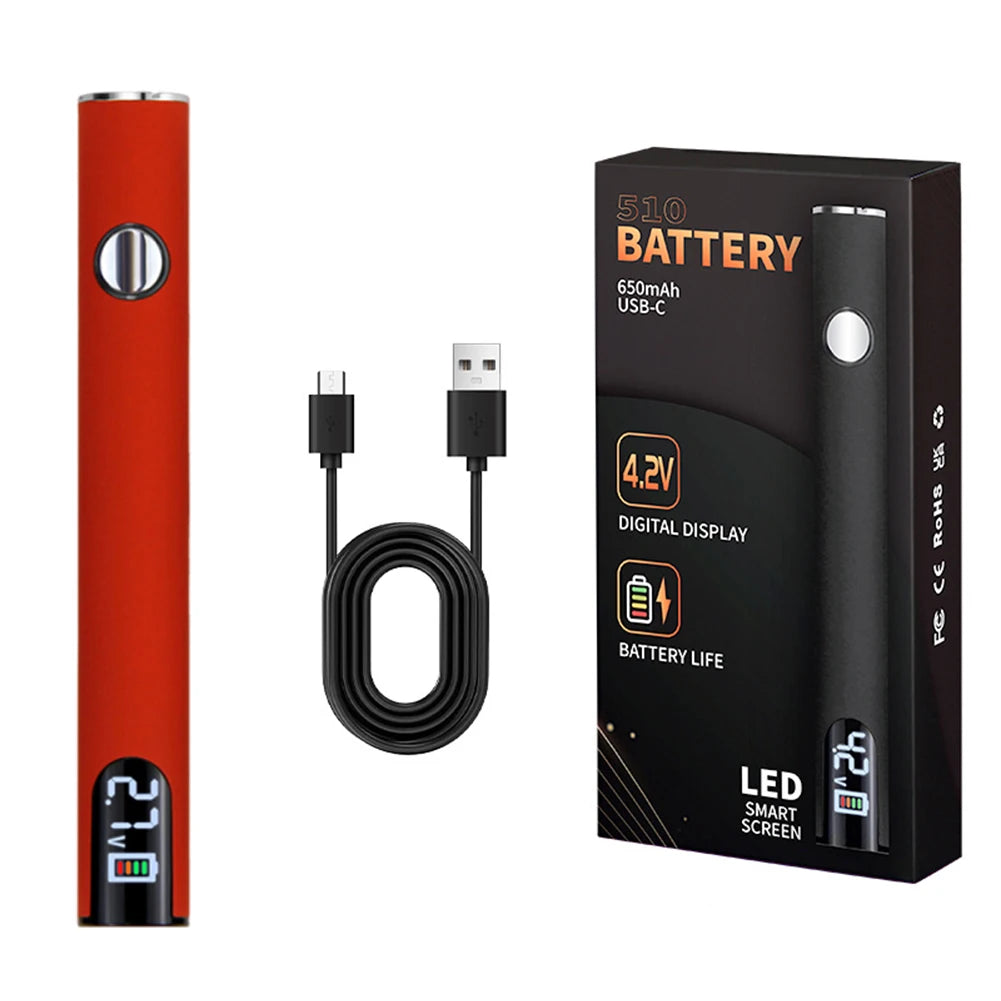 Portable 510 Electric Soldering Iron USB-C Rechargeable 650mAh