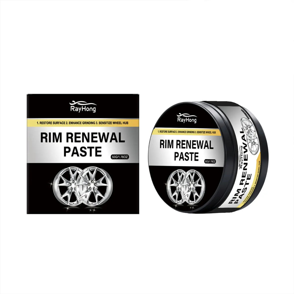 Wheel Scratch Repair Paste – High-Gloss Alloy Rim Polish 50g