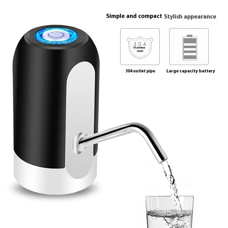 USB Rechargeable 5 Gallon Water Bottle Pump Dispenser